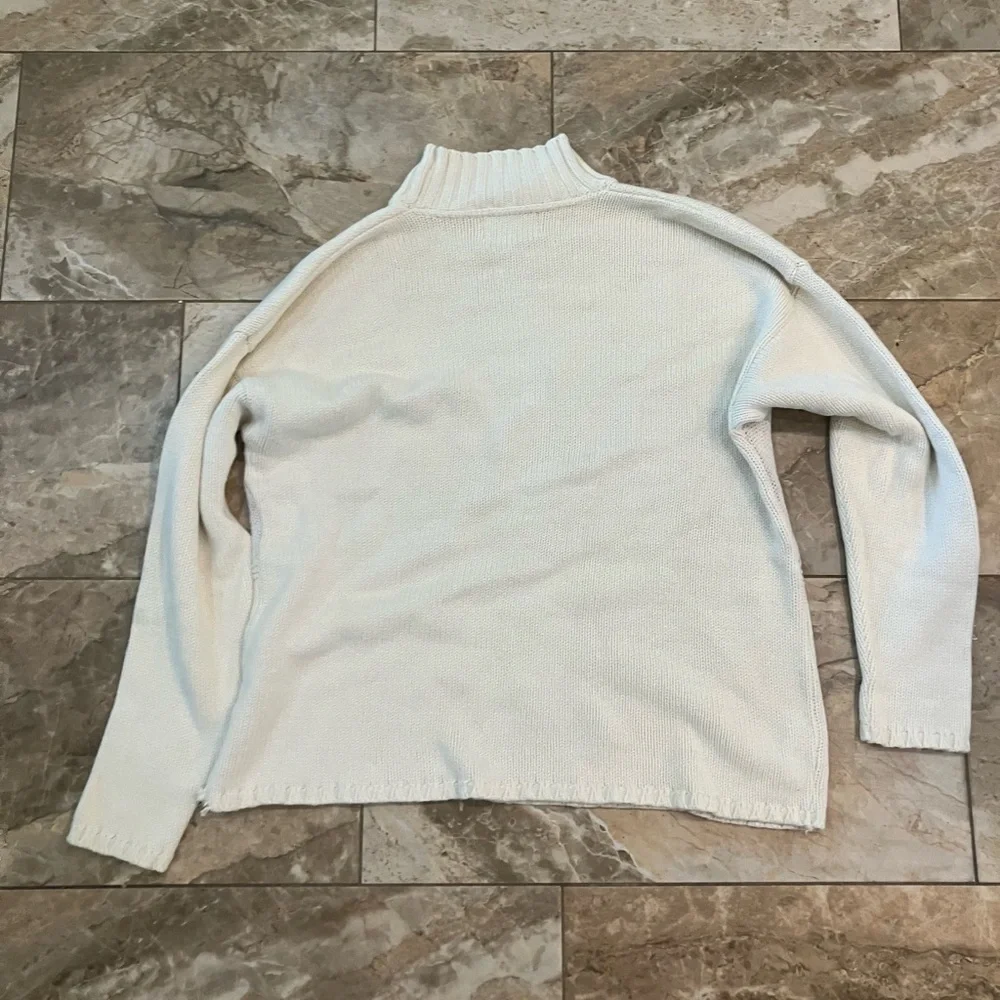 Vintage Stars and Stripes American Flag USA Made Sweater SZ XL - Picture 6 of 6